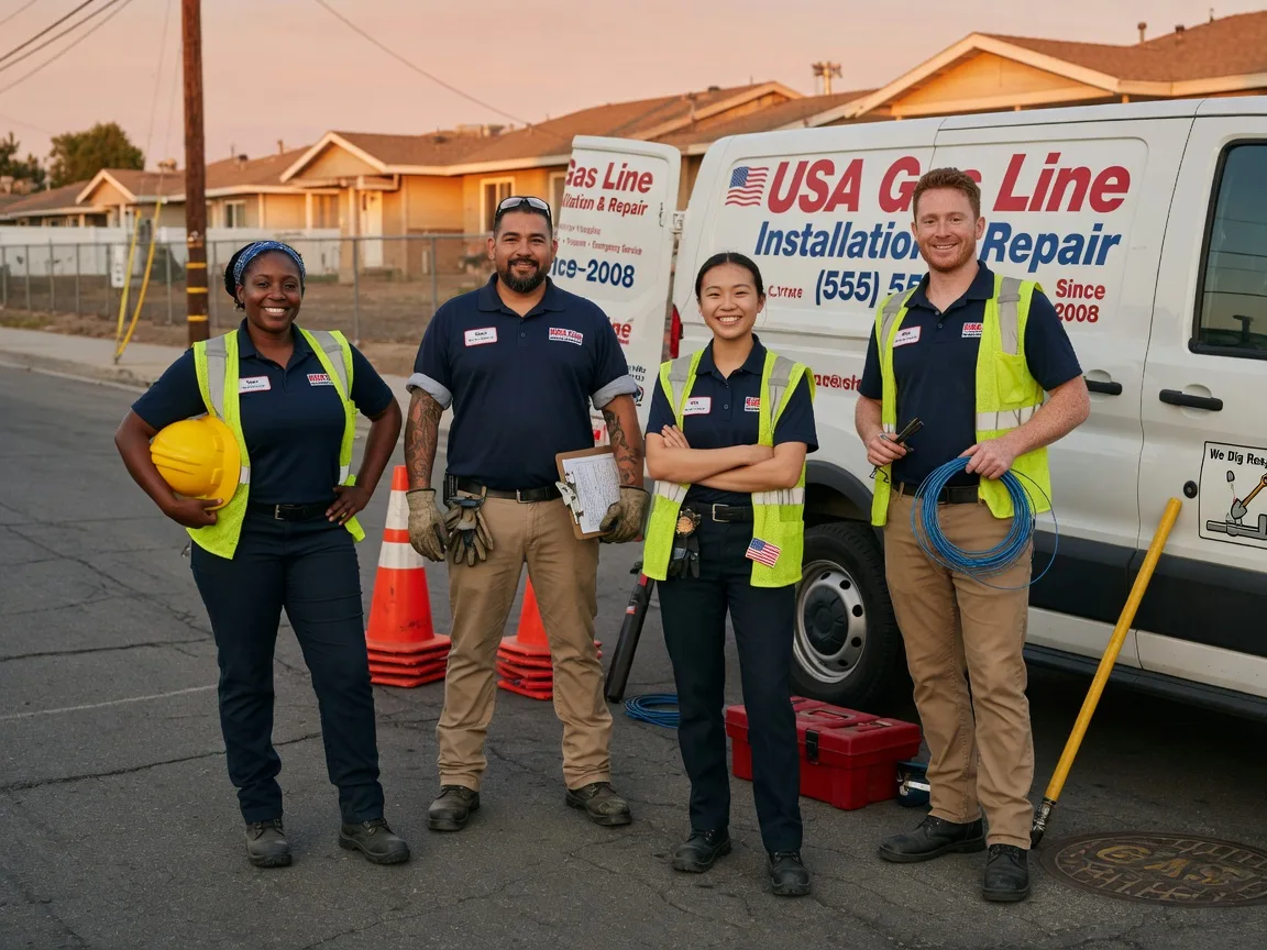 Gas Line Installation company in Blair, WI